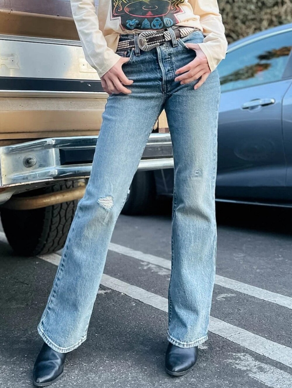 Free People | Levi's Wedgie Bootcut Jeans